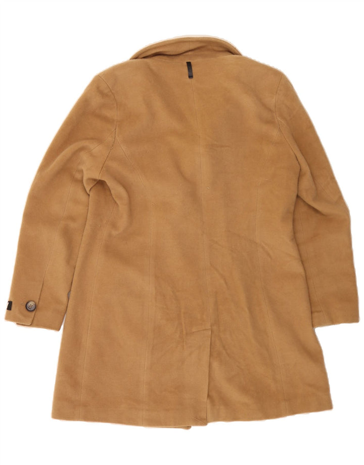 DKNY Womens Overcoat UK 16 Large Brown Wool Vintage Dkny and Second-Hand Dkny from Messina Hembry 