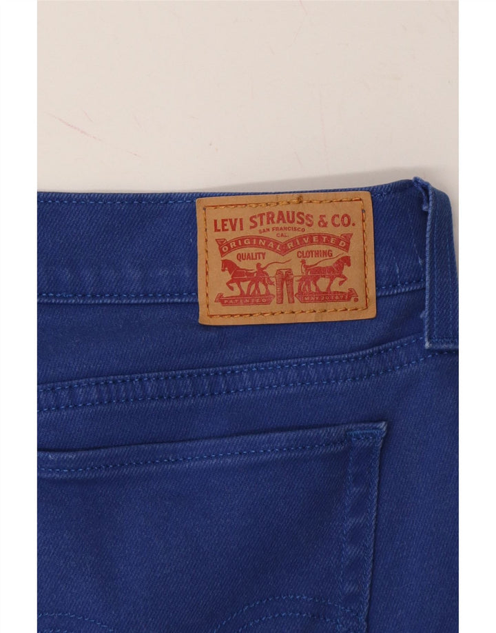 LEVI'S Womens Cropped Jeans W32 L25 Blue Cotton Vintage Levi's and Second-Hand Levi's from Messina Hembry 