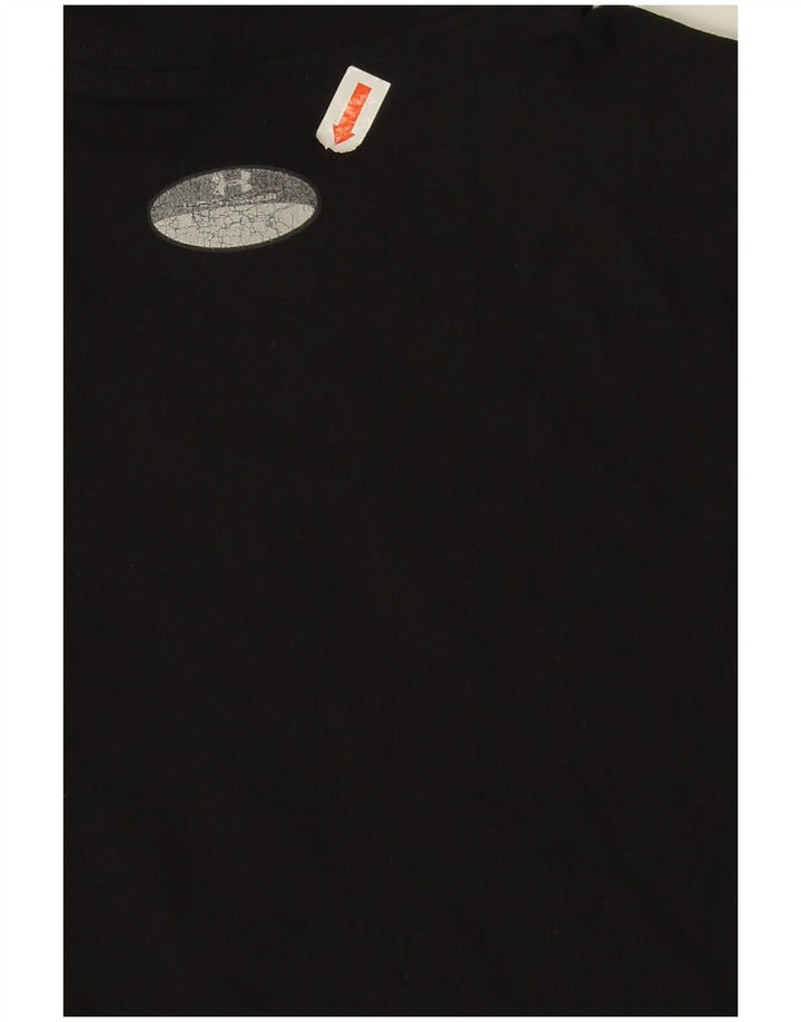 Under Armour Camiseta de manga larga para mujer UK 10 Small Black Nylon