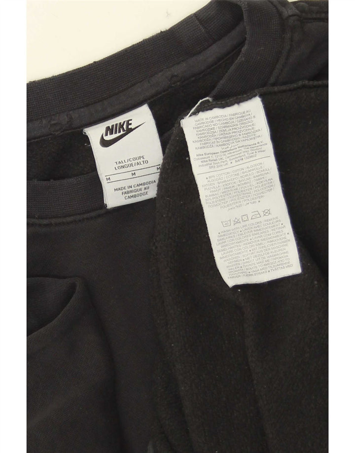 Nike Hombre Sudadera Jumper Medium Negro Algodón