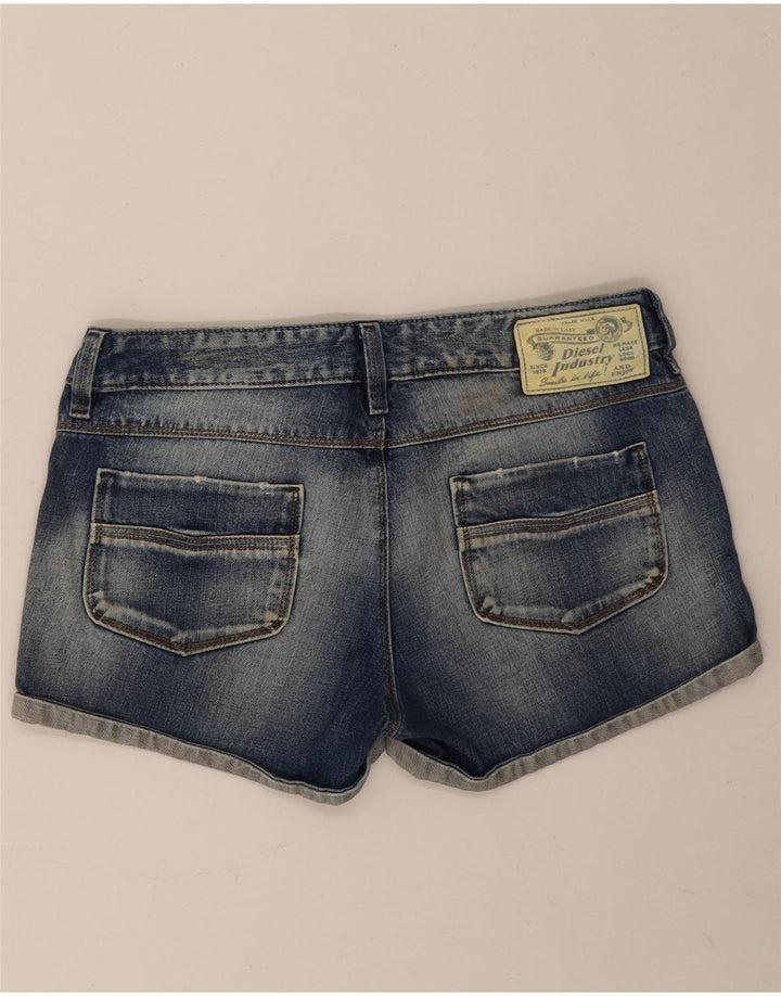 Shorts Vaqueros Mujer Diesel W29 Algodón Azul Medio