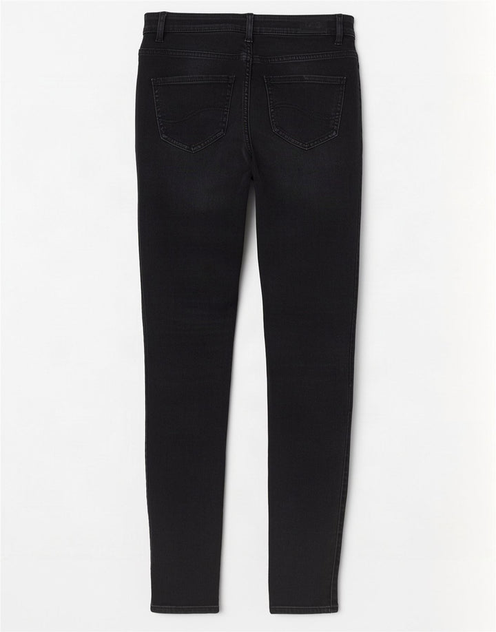 Vaqueros pitillo para mujer Lee W26 L30 Algodón negro