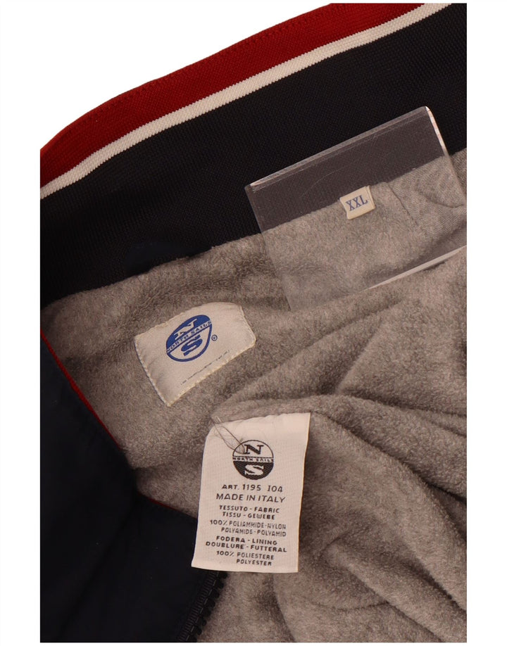 Chaqueta bomber para hombre North Sails UK 44 2XL Poliamida azul marino