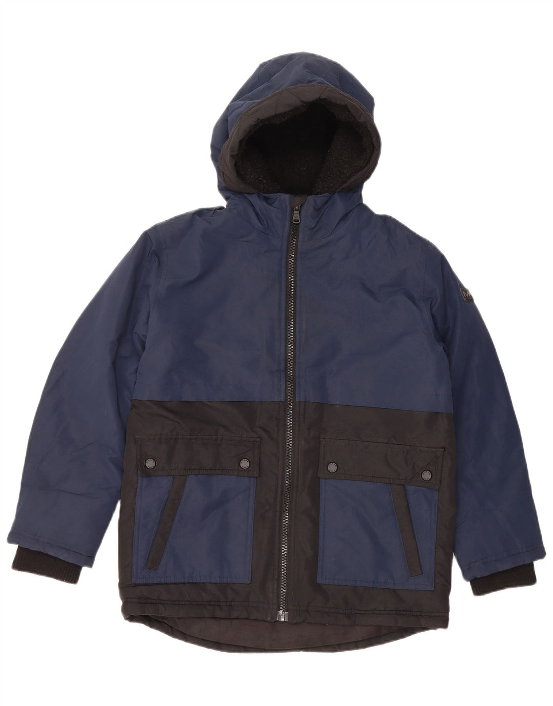 MICHAEL KORS Chaqueta cortavientos para niño 10-11 años Azul marino Colorblock