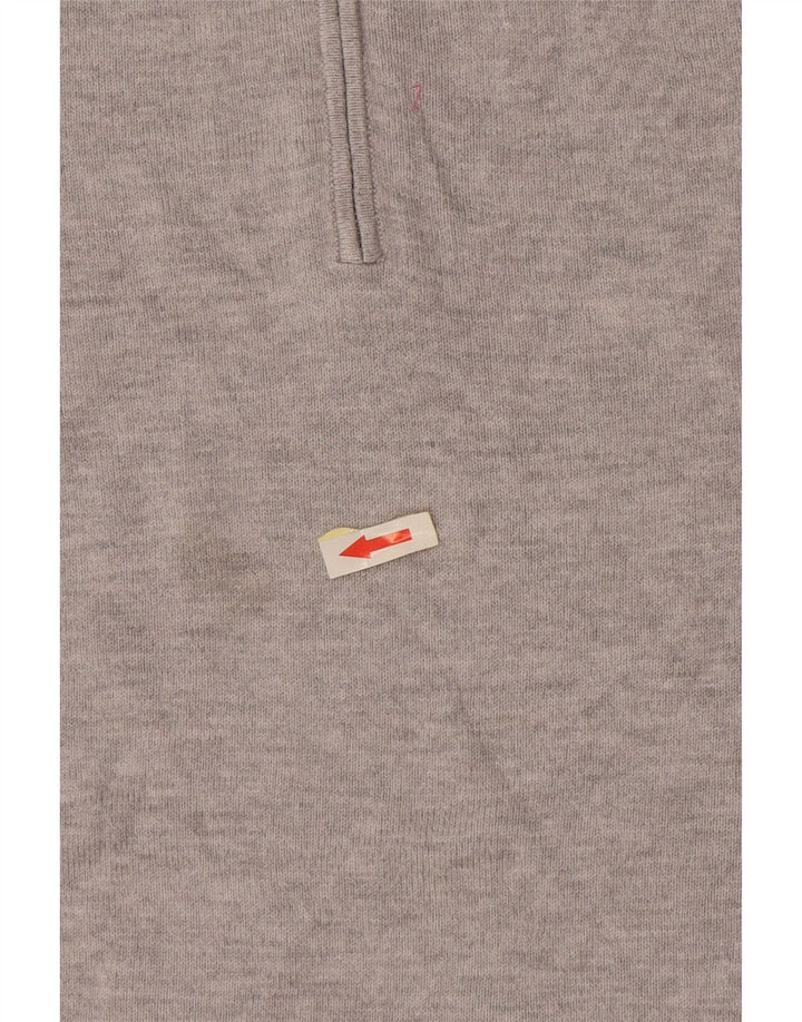 Coast - Jersey con cuello alto para mujer, talla 40, poliamida floral, color gris medio
