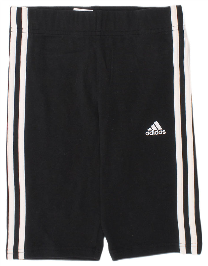 Adidas Pantalón Corto Deportivo Niña 11-12 Años Negro Algodón