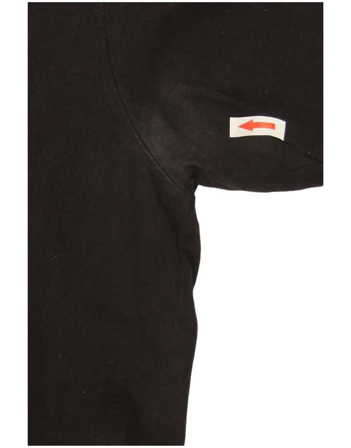 Ellesse Hombre Camiseta Gráfica Top Medium Negro