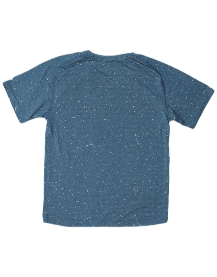 RUSSELL ATHLETIC Camiseta Dri-Power para hombre Top pequeño poliéster moteado azul