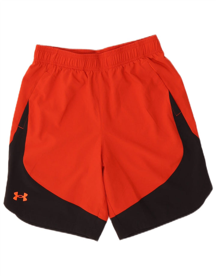 UNDER ARMOUR Pantalones cortos deportivos para hombre Pequeño color naranja
