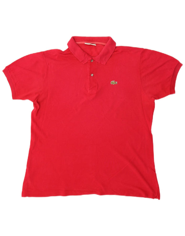 Polo Lacoste Hombre Algodón Rojo Grande