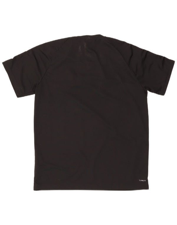 Adidas Hombre Climalite Camiseta Top XL Negro Poliéster