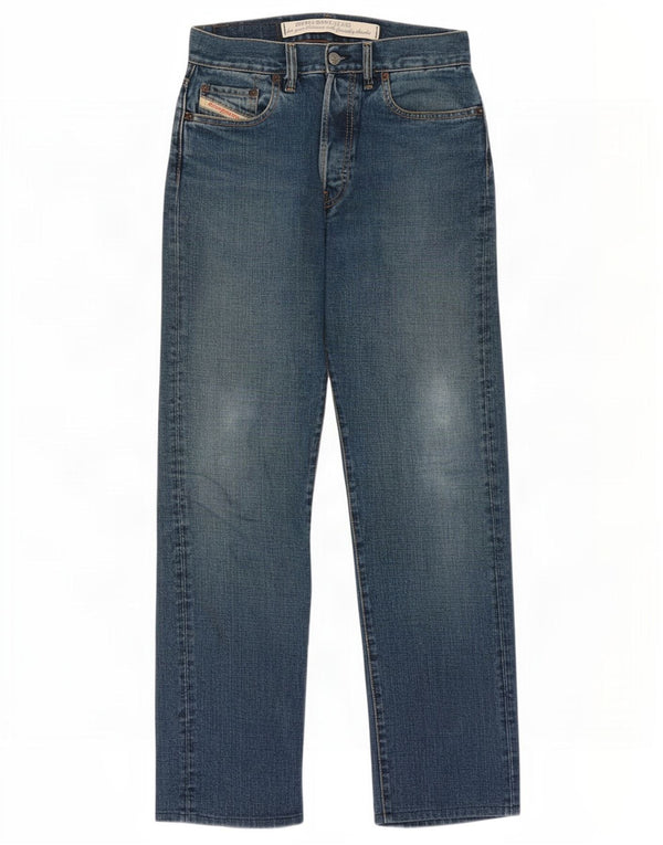 Diesel Vaqueros Rectos Hombre W30 L30 Algodón Azul