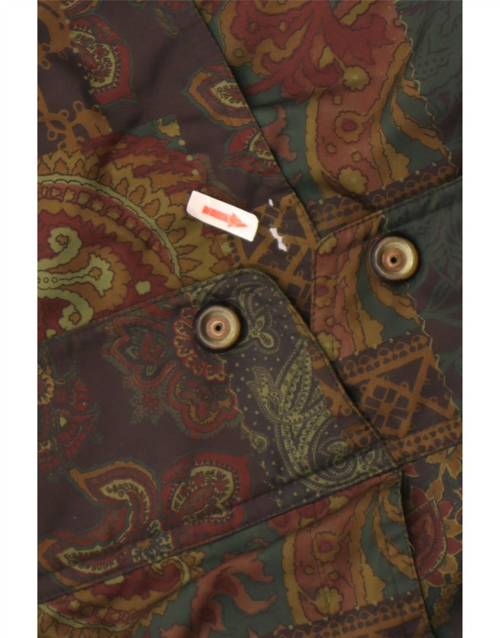 FUCHS & SCHMITT Chaqueta cortavientos para mujer UK 10 Small Green Paisley