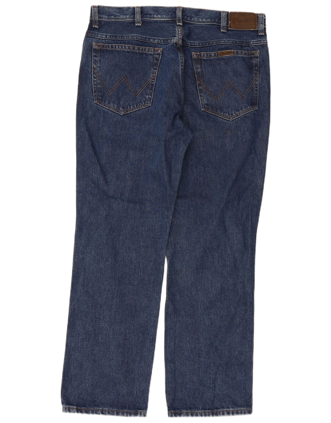 WRANGLER Vaqueros rectos de corte regular para hombre W36 L30 Algodón azul