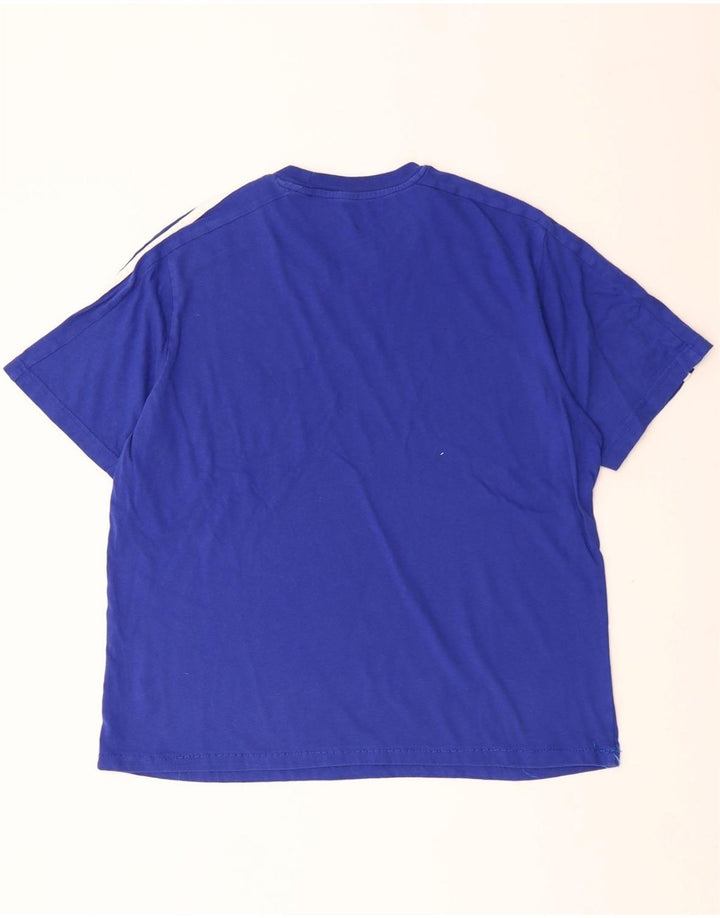 ADIDAS Mens T-Shirt Top Large Blue