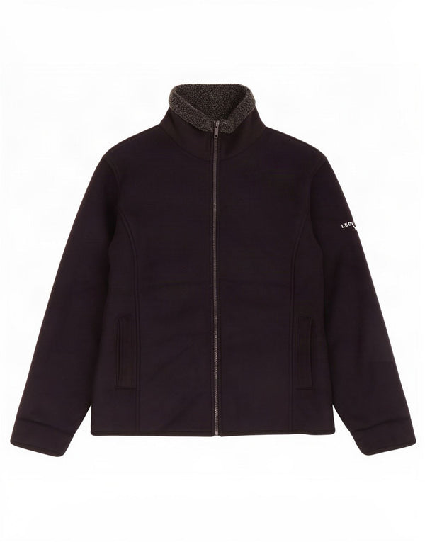 Lee Valley Chaqueta Sherpa para Mujer UK 38 Mediana Azul Marino Poliéster