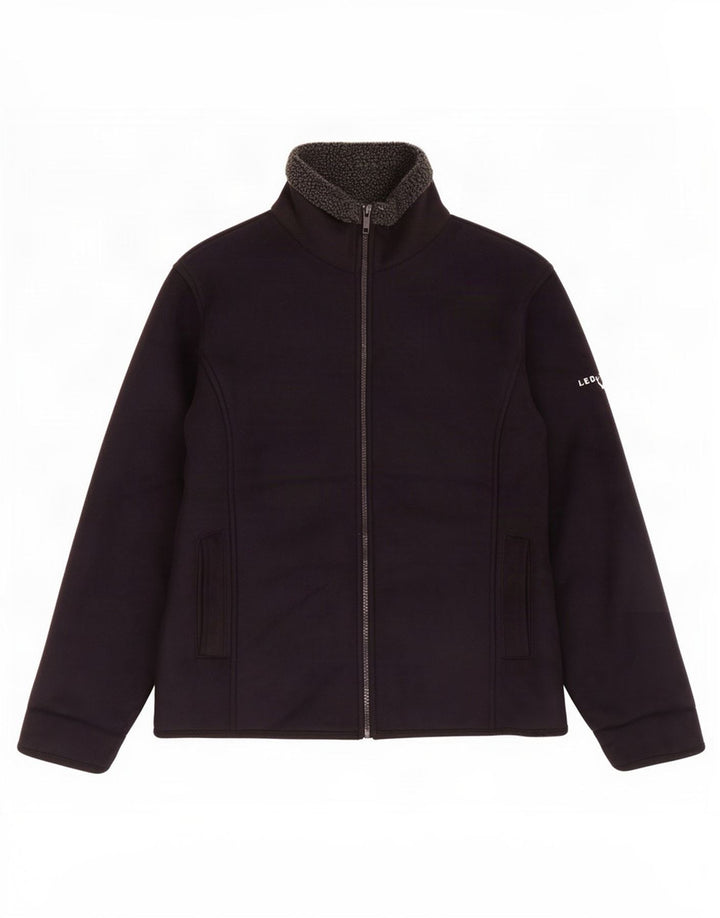 Lee Valley Chaqueta Sherpa para Mujer UK 38 Mediana Azul Marino Poliéster