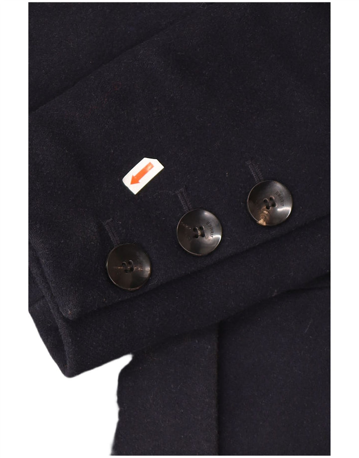 Esprit Abrigo con capucha para mujer UK 46 Grande Poliéster azul marino