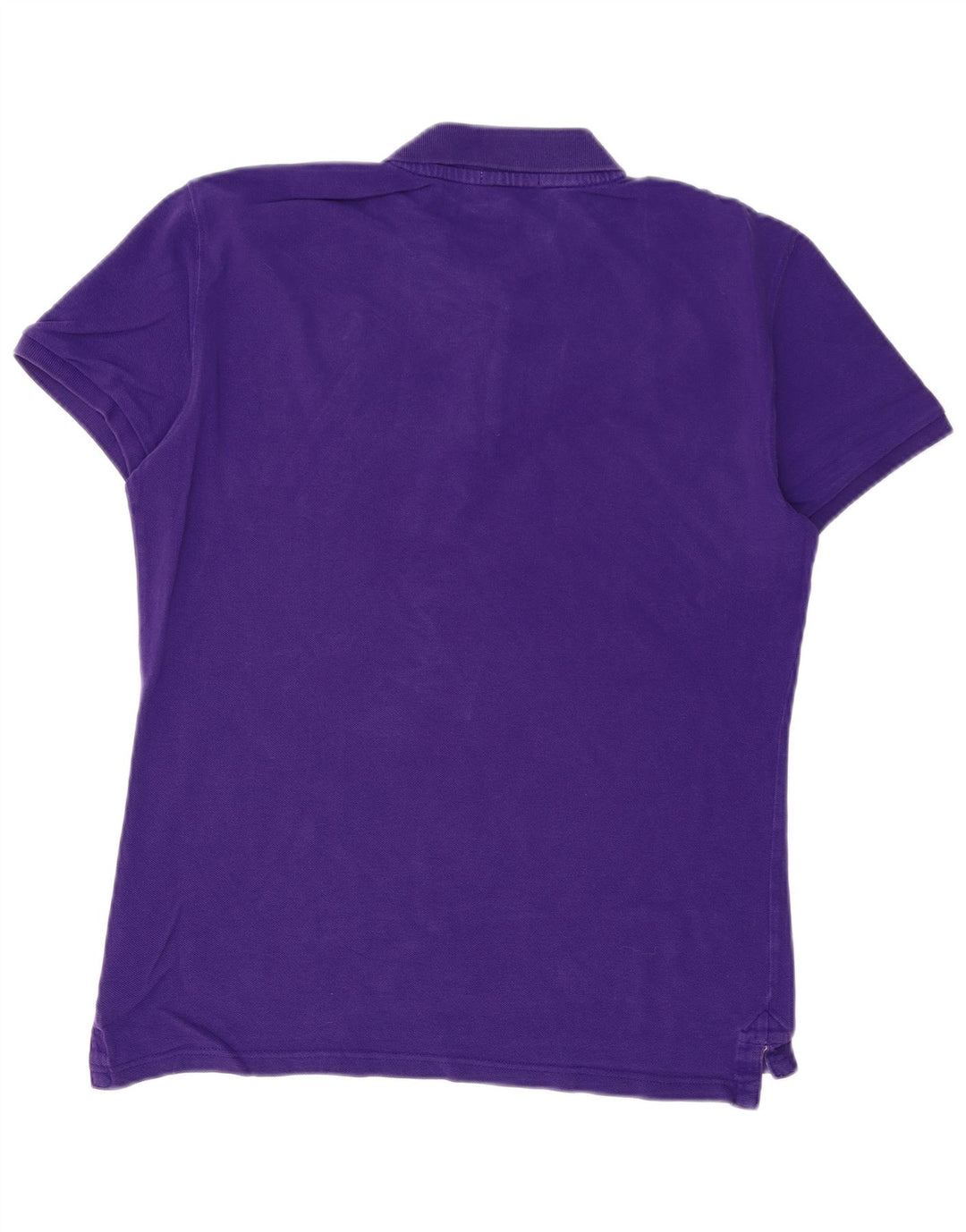 GAS Polo gráfico para hombre de algodón morado grande