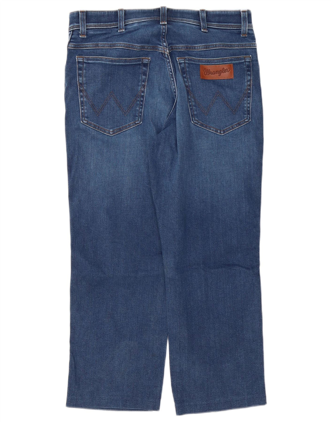 Wrangler Vaqueros rectos Texas para hombre W34 L26 Algodón azul