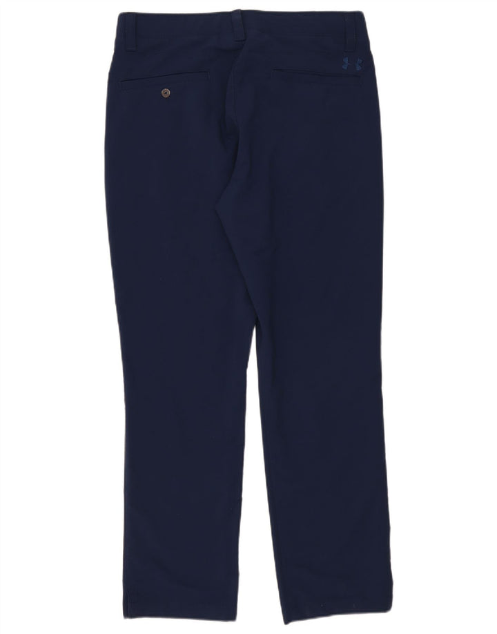 Under Armour Pantalón chino recto para hombre W34 L30 Poliéster azul marino