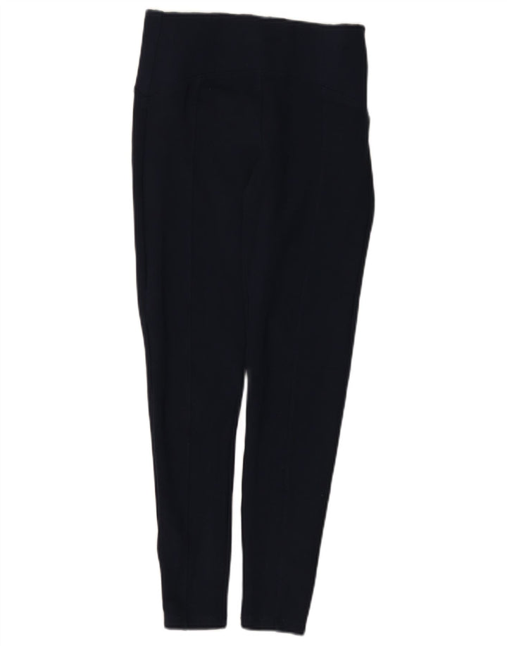 Marks & Spencer Leggings para mujer UK 8 Small Viscosa azul marino