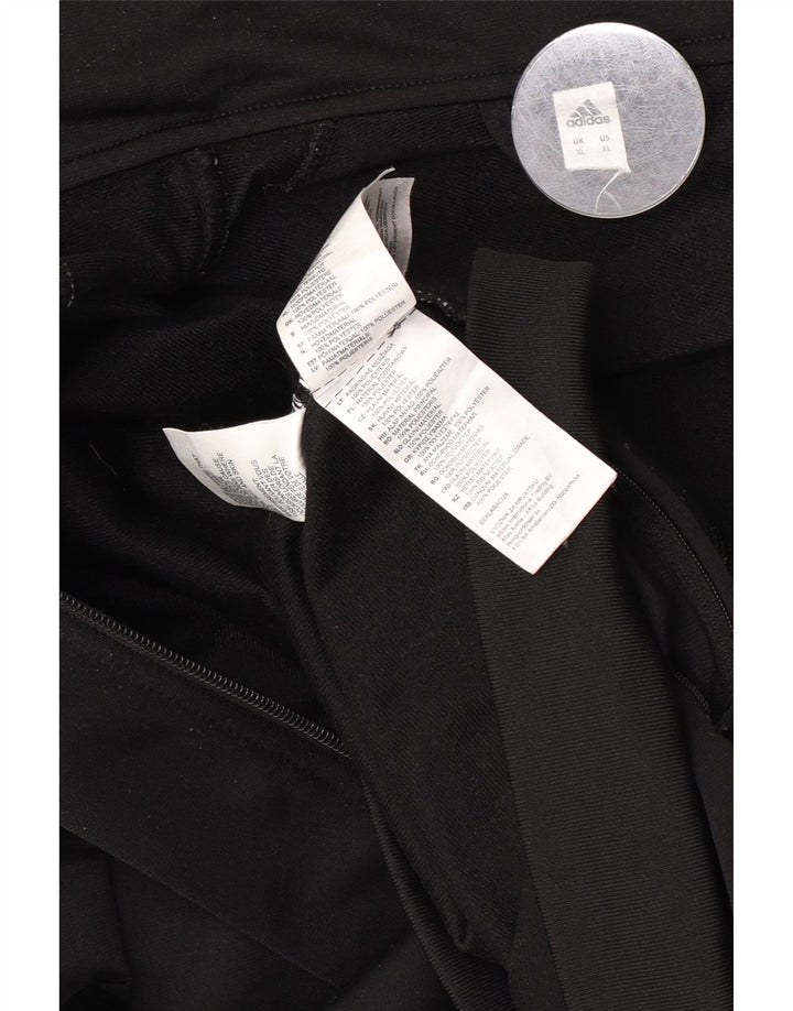 Adidas Hombre Chándal Top Chaqueta XL Negro Poliéster