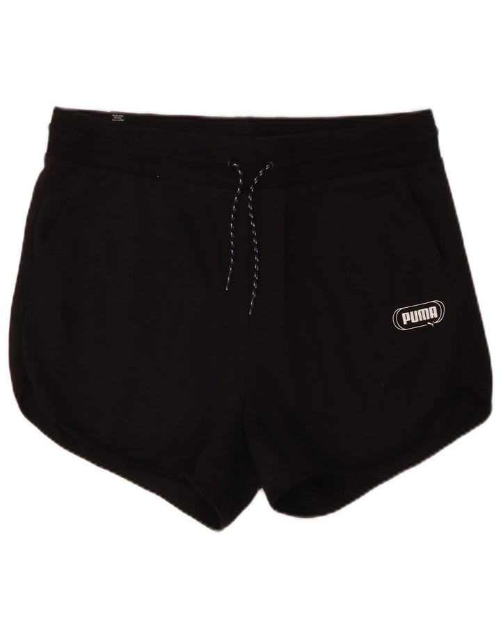 PUMA Pantalones cortos deportivos para mujer UK 46 Grande Negro