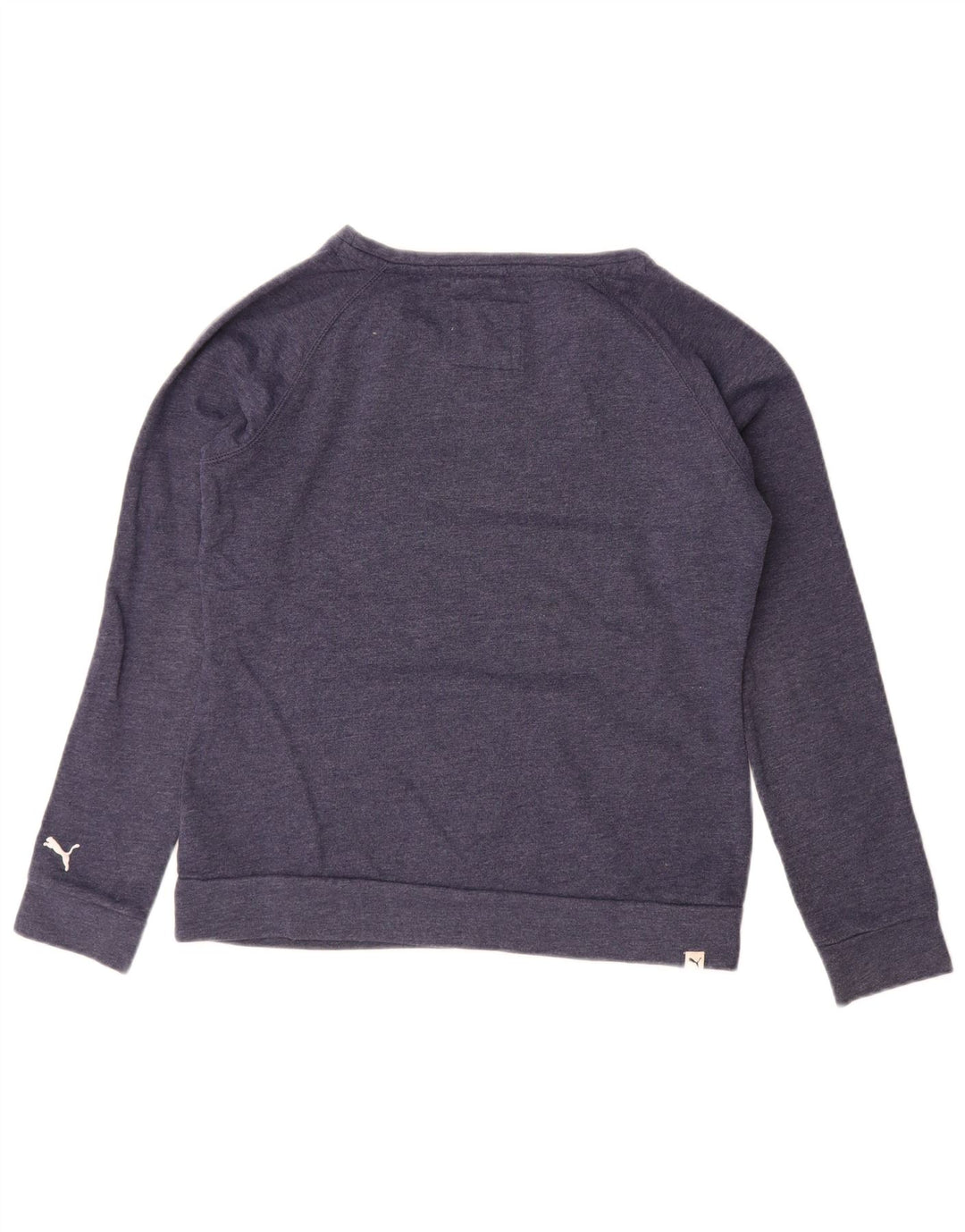 Puma - Sudadera gráfica para mujer (talla 40), color azul marino