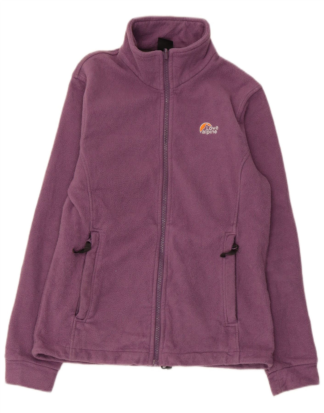 LOWE ALPINE Chaqueta polar para mujer UK 10 Small Purple Poliéster