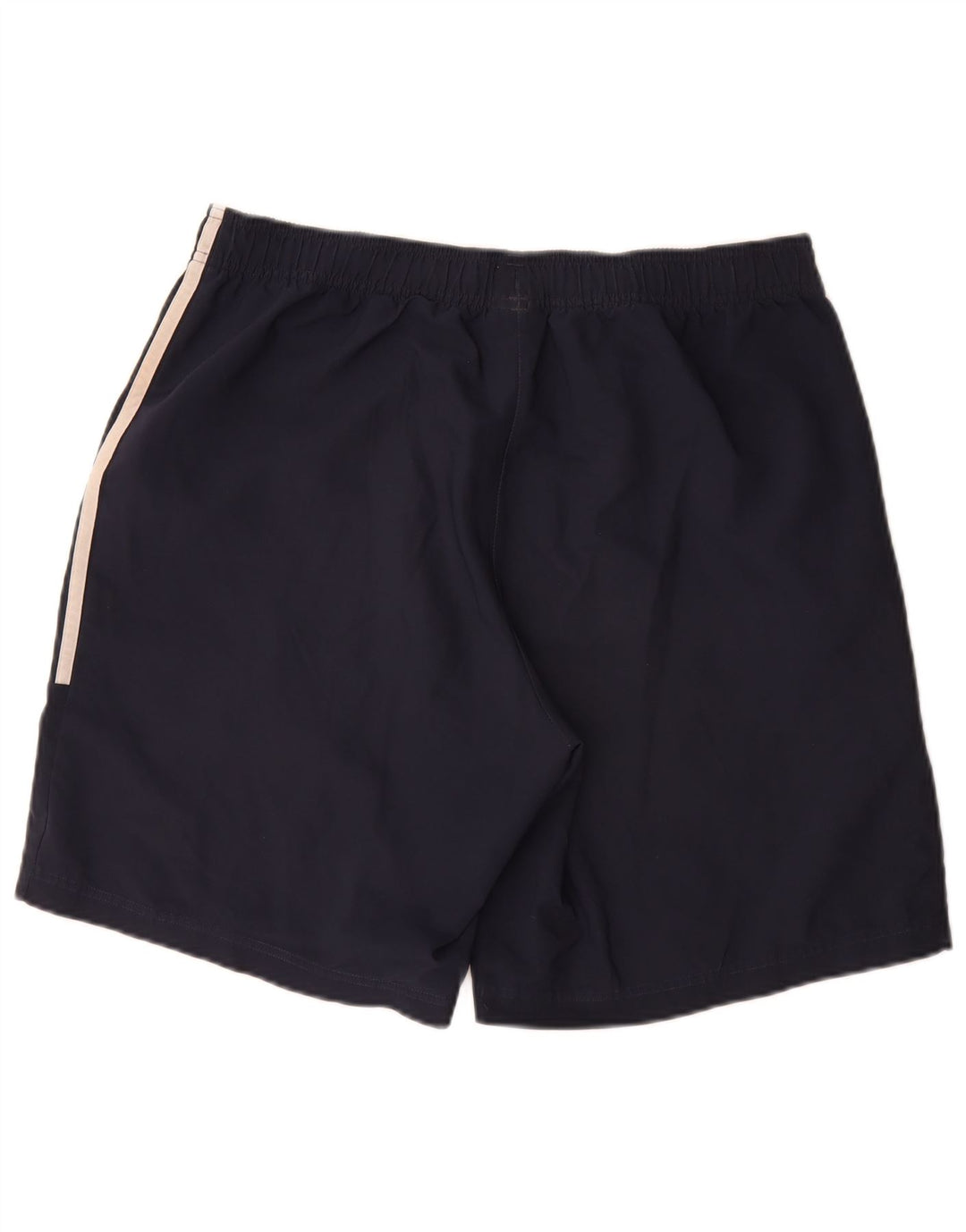 Adidas - Pantalones cortos deportivos para hombre, talla grande, poliéster, color azul marino