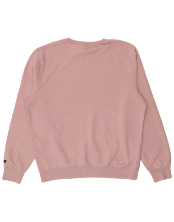 Champion Sudadera Gráfica para Hombre Jersey 2XL Algodón Rosa