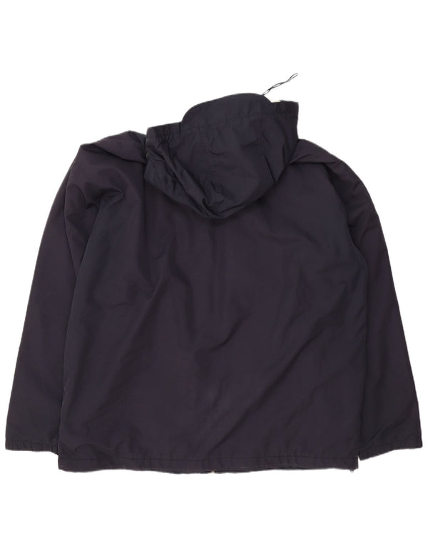 Kappa Chaqueta reversible con capucha para hombre UK 40 Large Azul marino