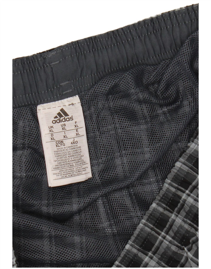 Bañador Adidas Hombre XL Azul Marino Cuadros Poliéster
