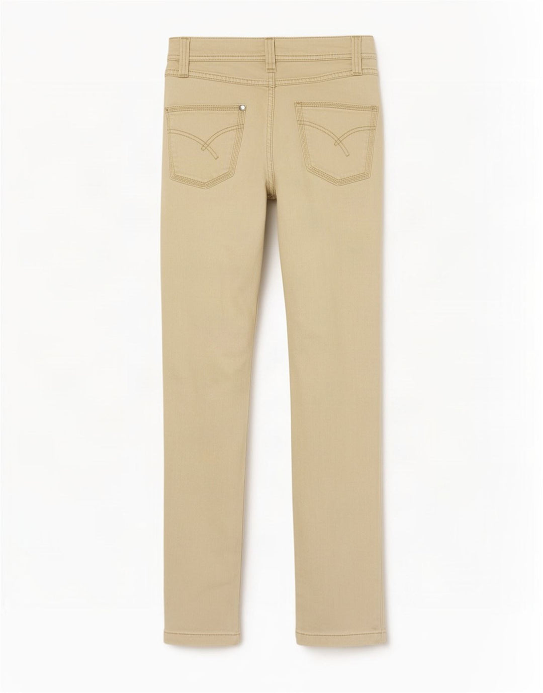 Massimo Dutti Vaqueros Slim Mujer EU 38 Small W28 L32 Beige