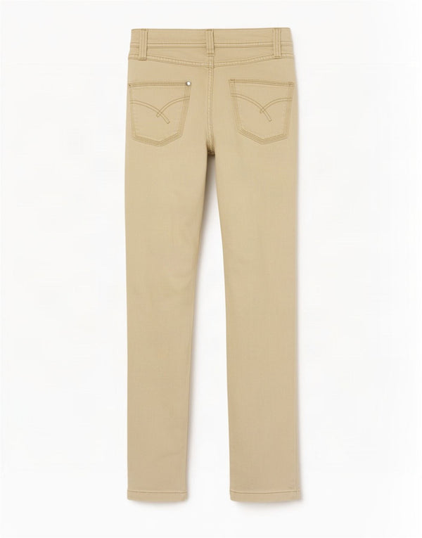 Massimo Dutti Womens Slim Jeans EU 38 Small W28 L32 Beige