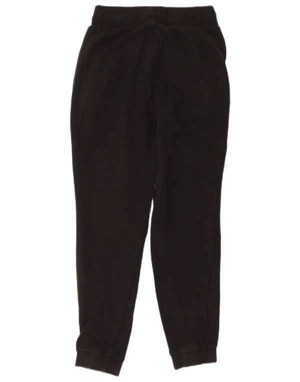 Adidas Pantalones de chándal para mujer Joggers UK 10 Small Black Cotton