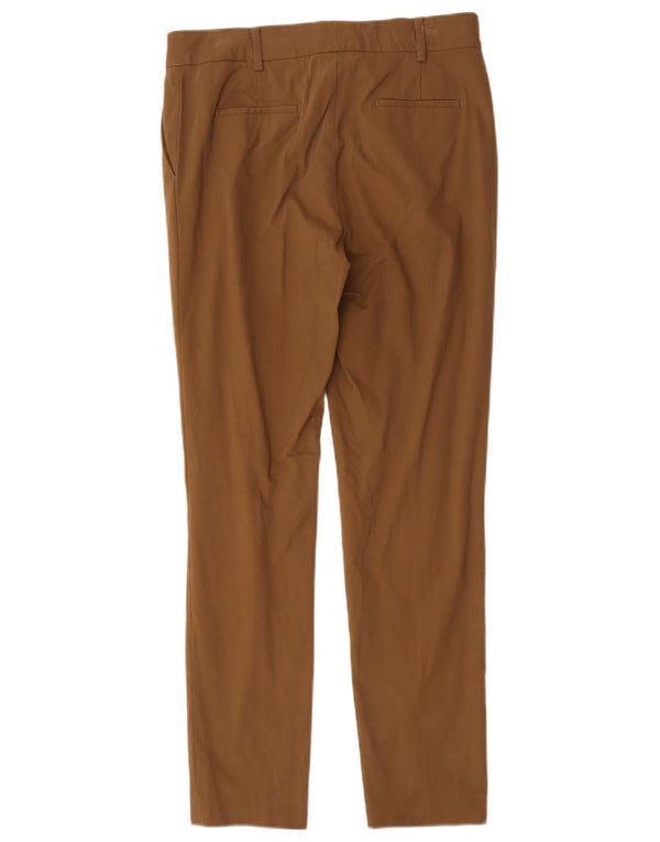 Pantalón Chino Pegged Mujer Massimo Dutti W32 L30 Algodón Beige