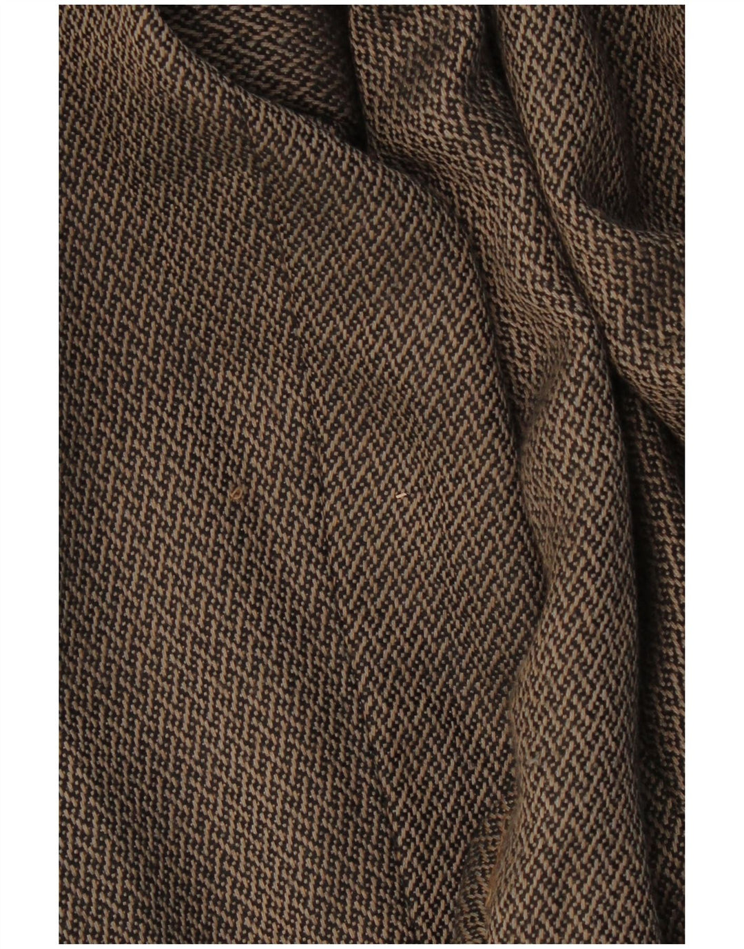 LUISA SPAGNOLI Chaqueta tipo blazer con 1 botón para mujer IT 46 Grande Marrón Geométrico