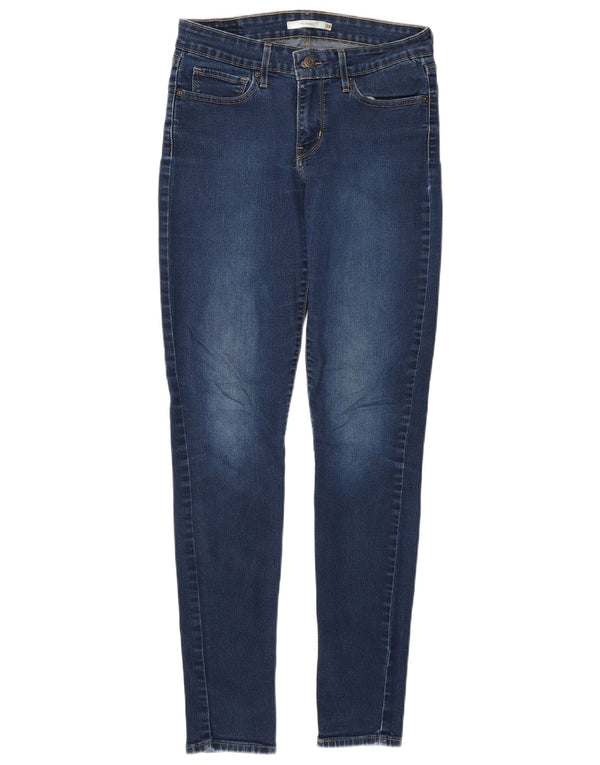 LEVI'S Vaqueros pitillo 711 para mujer W28 L32 Algodón azul