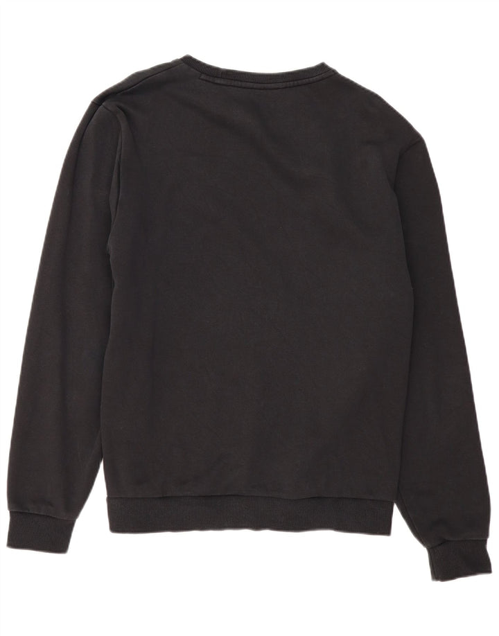 Puma Sudadera Gráfica para Hombre Jersey Grande De Algodón Negro