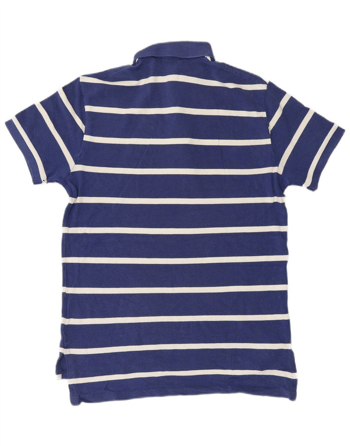 POLO RALPH LAUREN Polo para hombre pequeño algodón a rayas azul marino