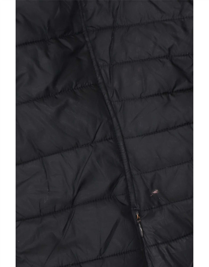 Abrigo acolchado con capucha para mujer Joules UK 46 Large Poliéster azul marino
