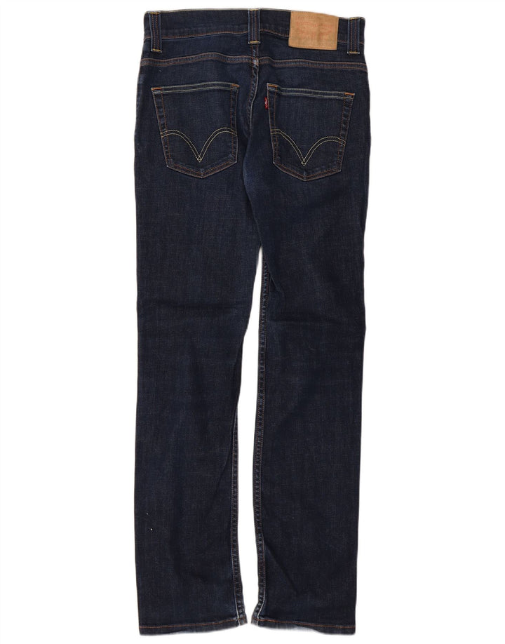 Vaqueros Levi's Mujer Slim W30 L32 Azul Marino Algodón