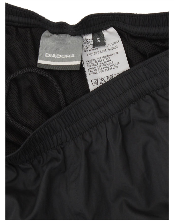 Diadora Pantalones de chándal para mujer ES 40 Pequeño Gris Colorblock Poliéster