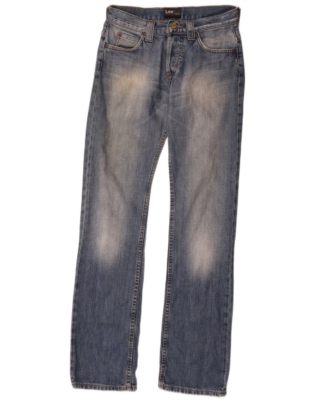 Lee Vaqueros Rectos Knox para Hombre W29 L34 Algodón Azul