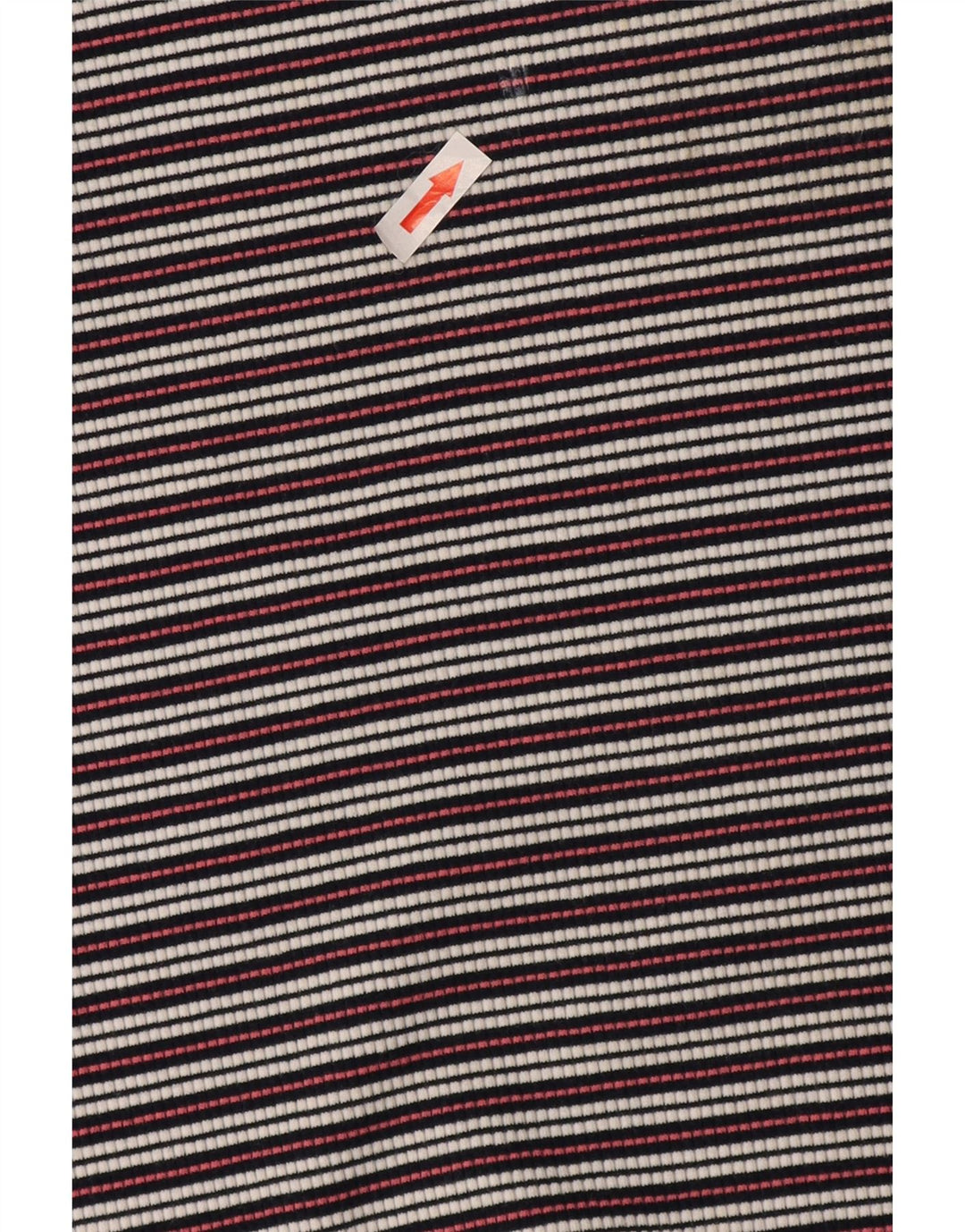 Oasis Maxi Vestido Ajustado para Mujer UK 40 Mediano Algodón A Rayas Multicolor