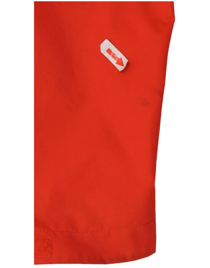 The North Face Chaqueta impermeable con capucha para mujer UK 44 Poliéster naranja medio
