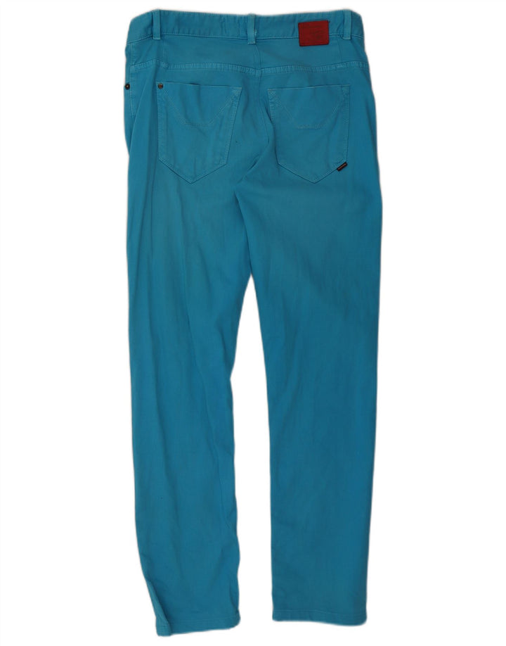 Vaqueros ajustados para mujer Jeckerson W33 L29 Algodón azul