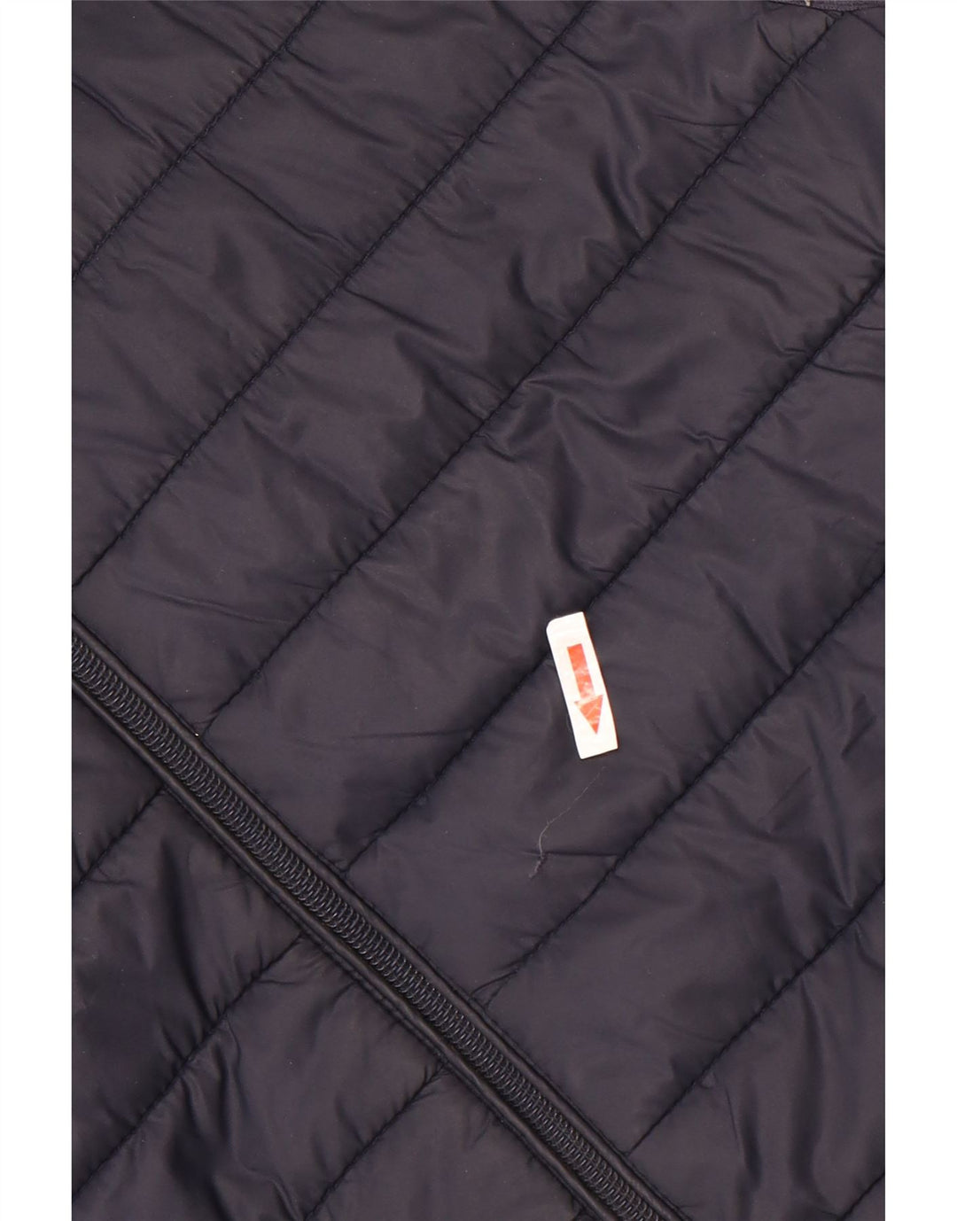 Zara Mens Chaleco Acolchado Reino Unido 40 Grande Azul Marino Poliéster